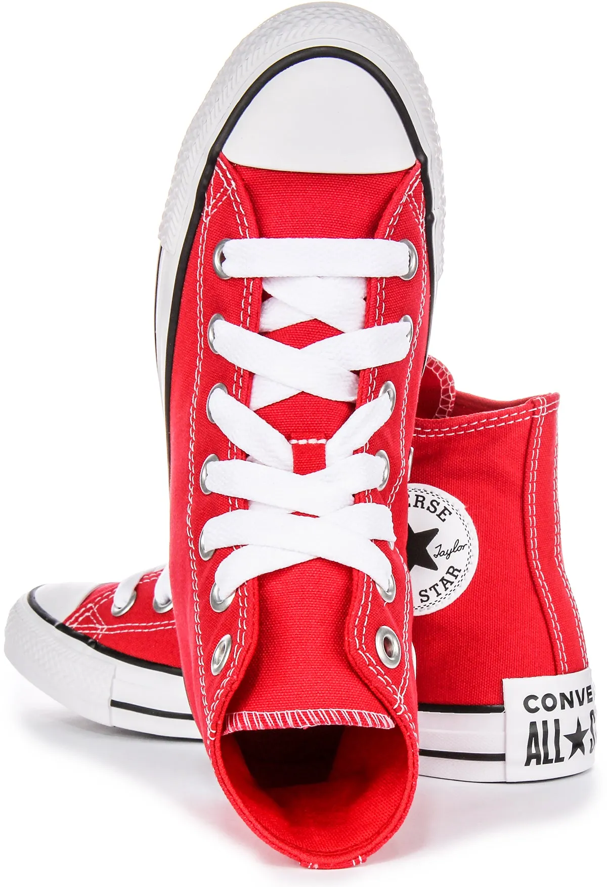 Converse All Star Hi Sketch A10399C En Rouge Pour Chaussures Junior Converse
