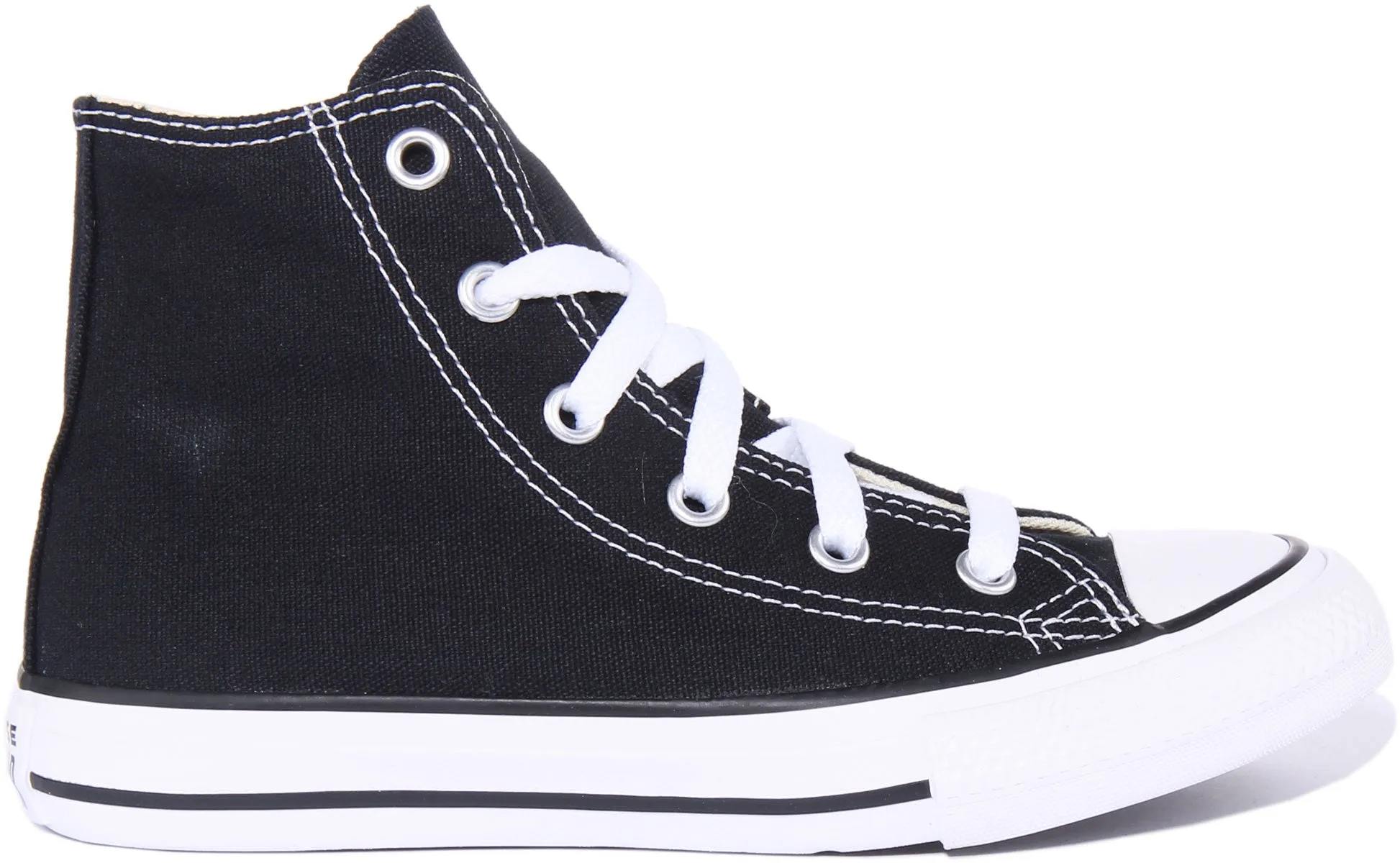 Converse All Star Haut de Gamme Enfant en Chaussures Noires Converse