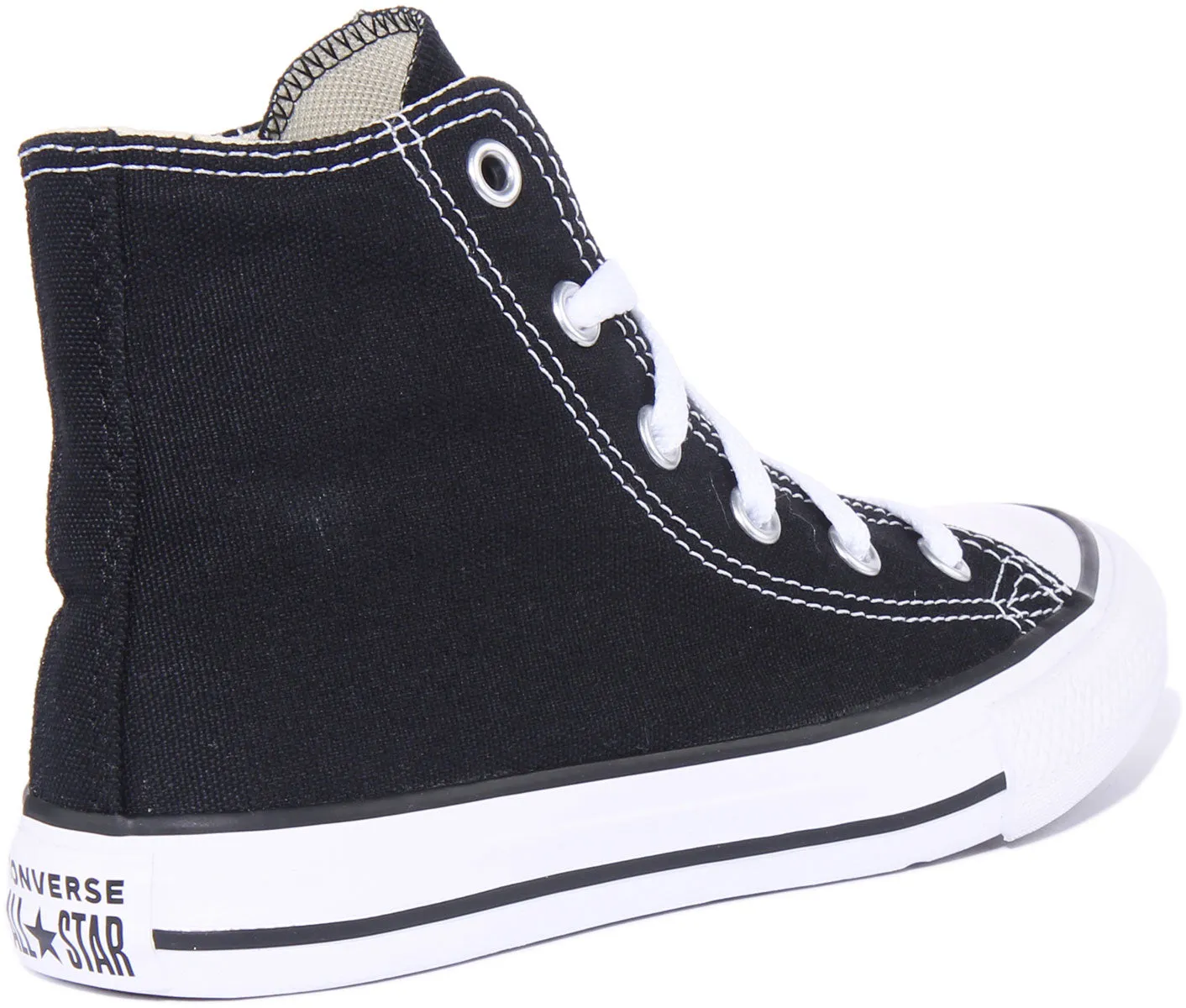 Converse All Star Haut de Gamme Enfant en Chaussures Noires Converse