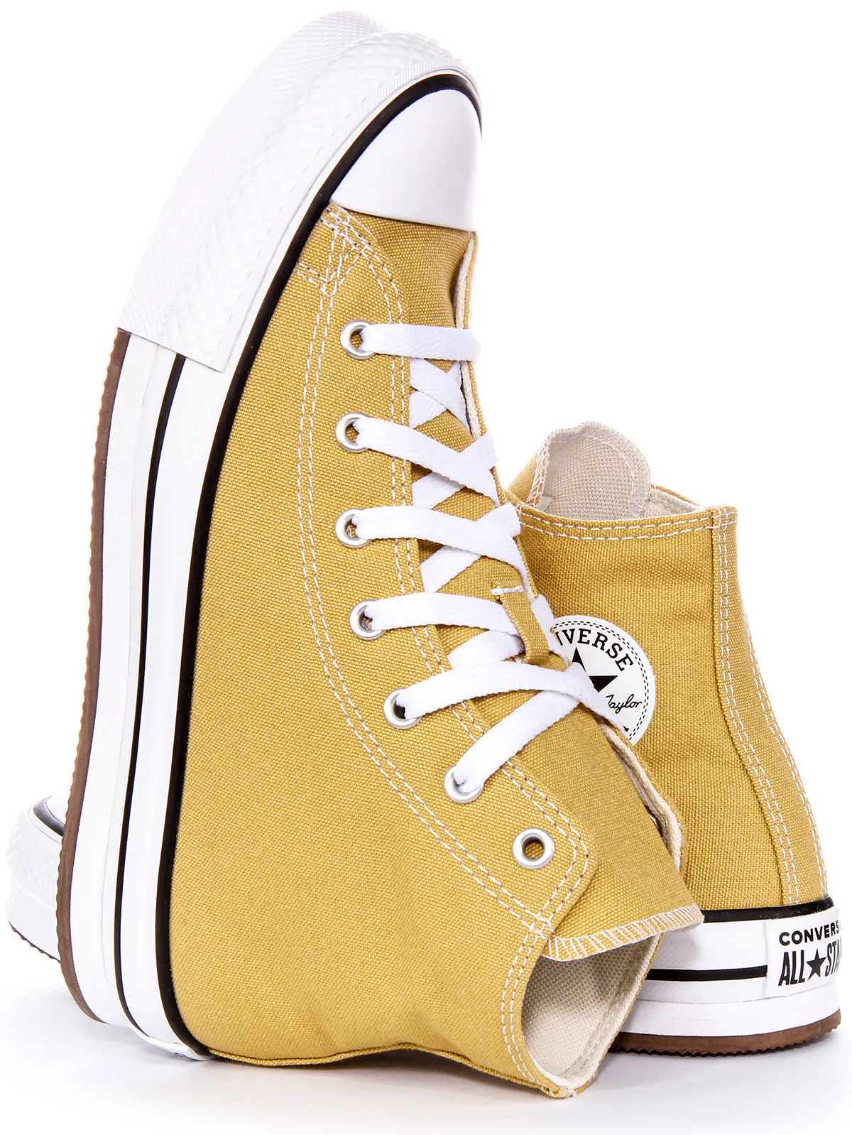 Converse All Star Lift A05467C En Moutarde Pour Chaussures Junior Converse