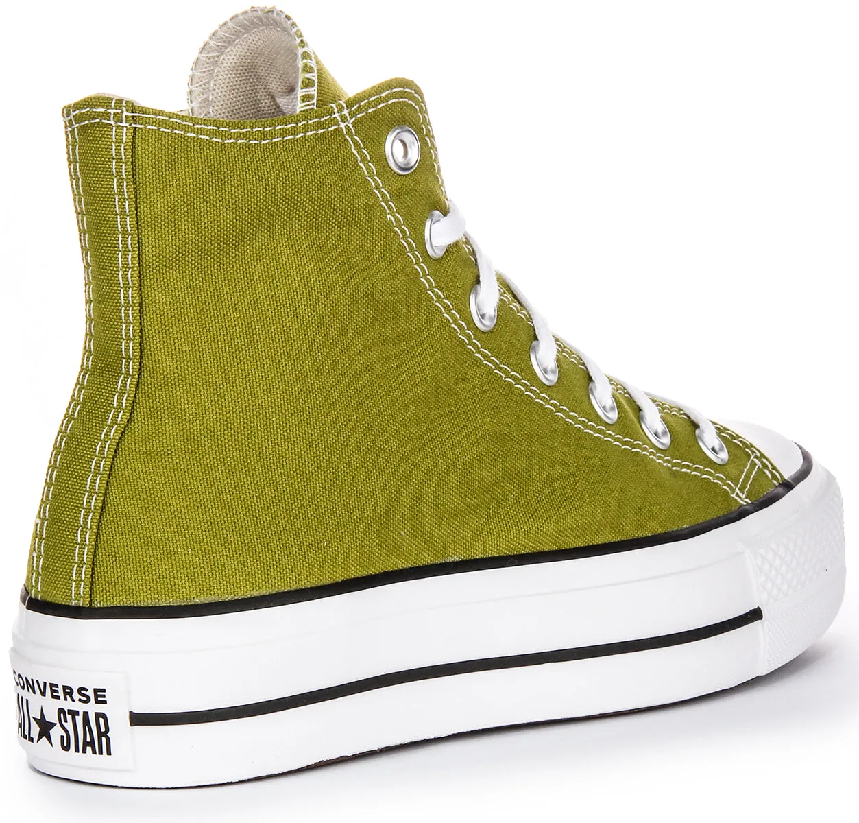 Converse All Star Lift Hi A08286C en chaussures vert olive Converse