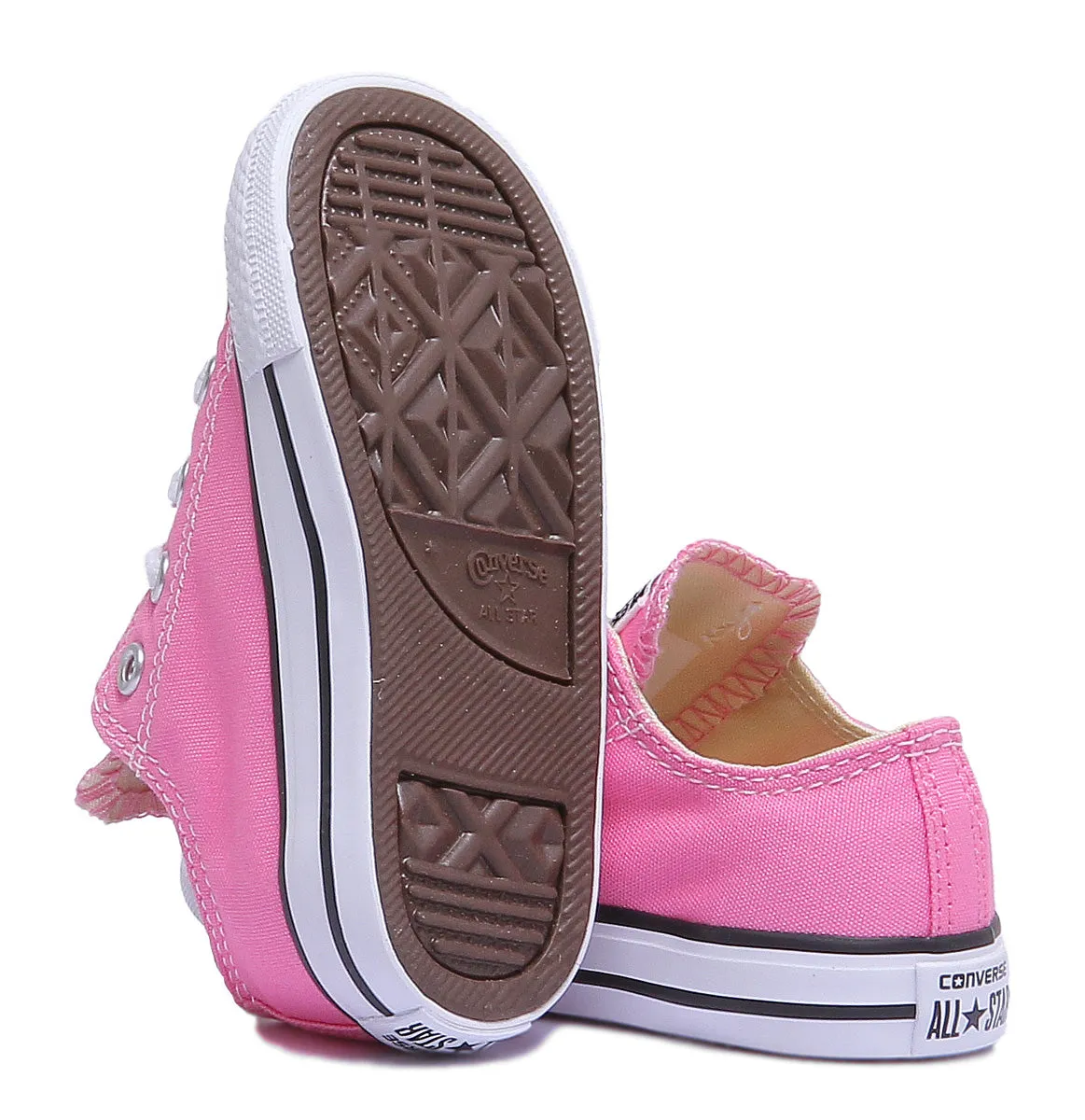 Converse All Star Low Core Trainer En Rose Pour Chaussures Bébé Converse