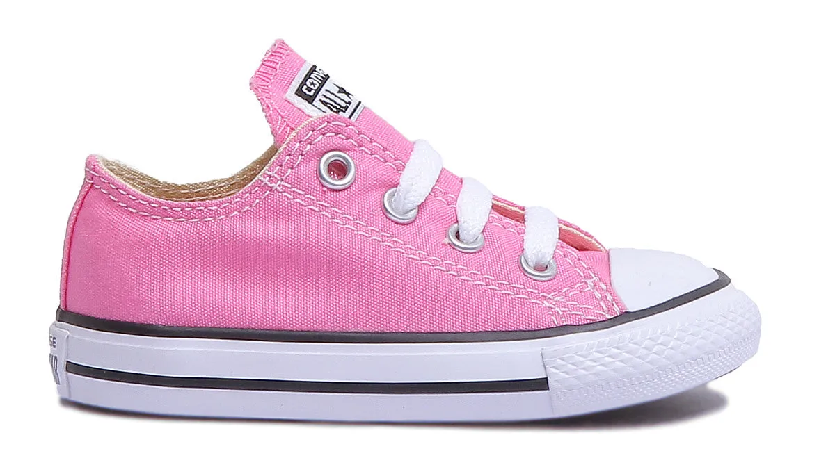 Converse All Star Low Core Trainer En Rose Pour Chaussures Bébé Converse