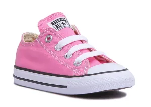 Converse All Star Low Core Trainer En Rose Pour Chaussures Bébé Converse