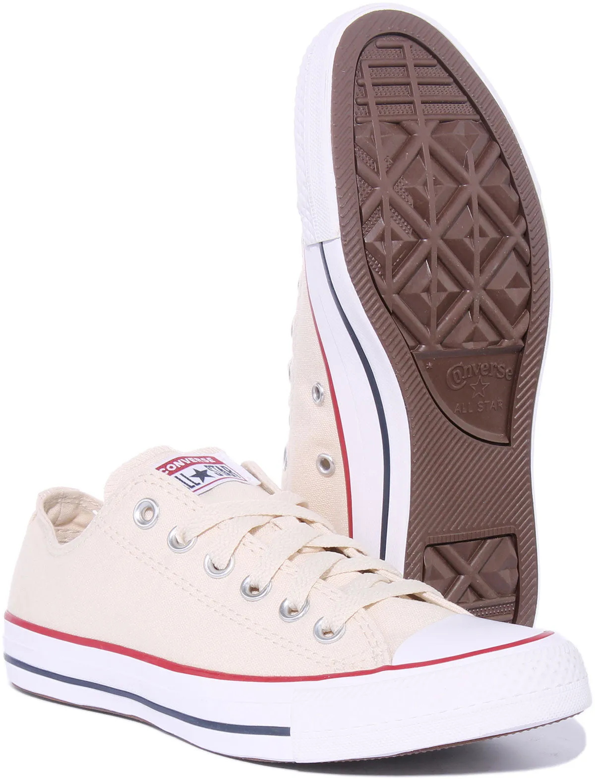 Converse All Star Low Top 159485C en Chaussures Beige Converse