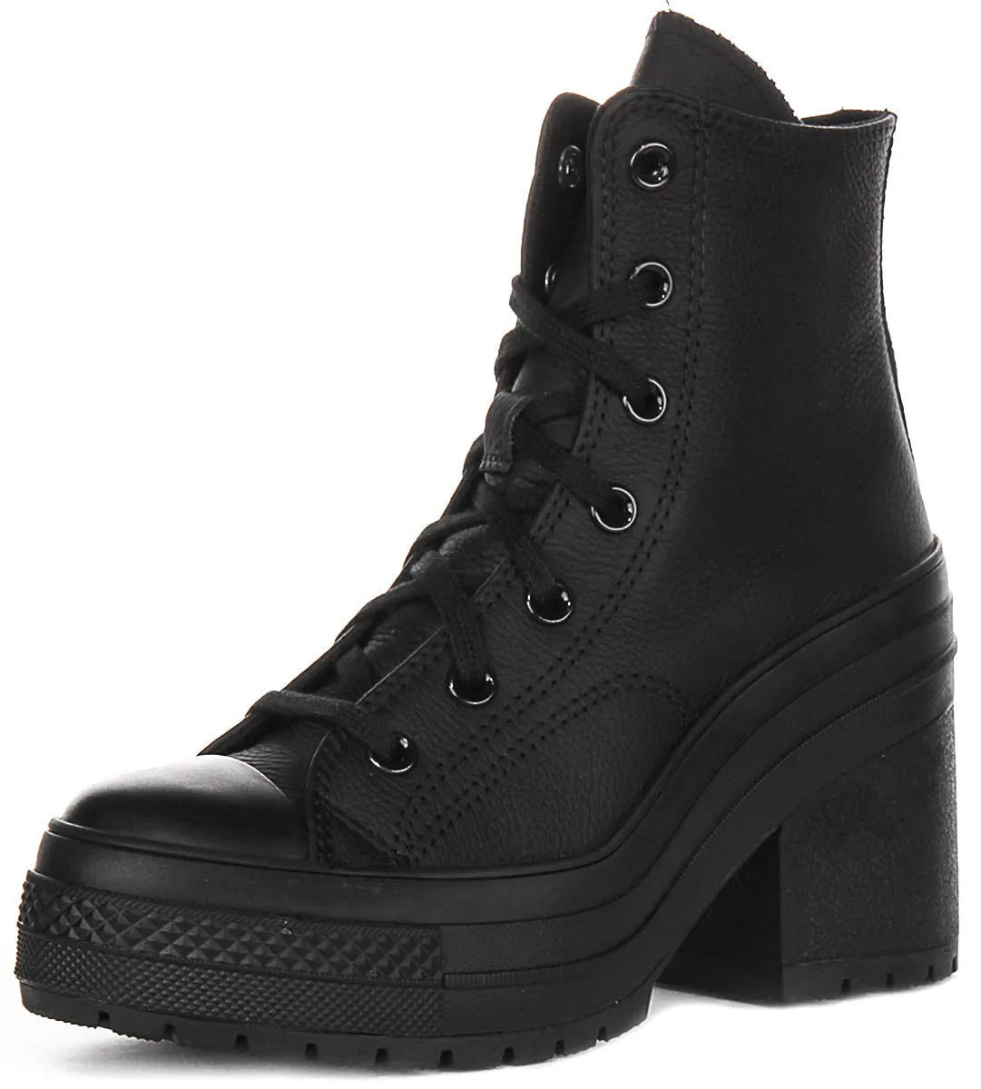Converse Chuck 70 De Luxe A06145C en chaussures en cuir noir Converse