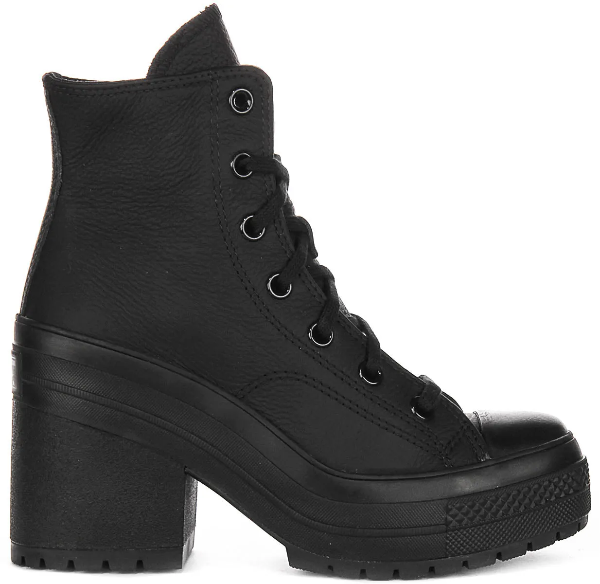 Converse Chuck 70 De Luxe A06145C en chaussures en cuir noir Converse