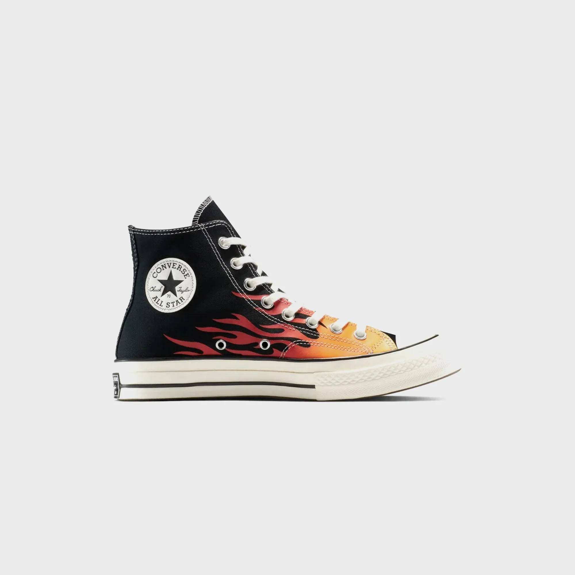 Comfortable For Training Comfort Choice Criteria Converse Chuck 70 High Fire - Black / Red / Yellow