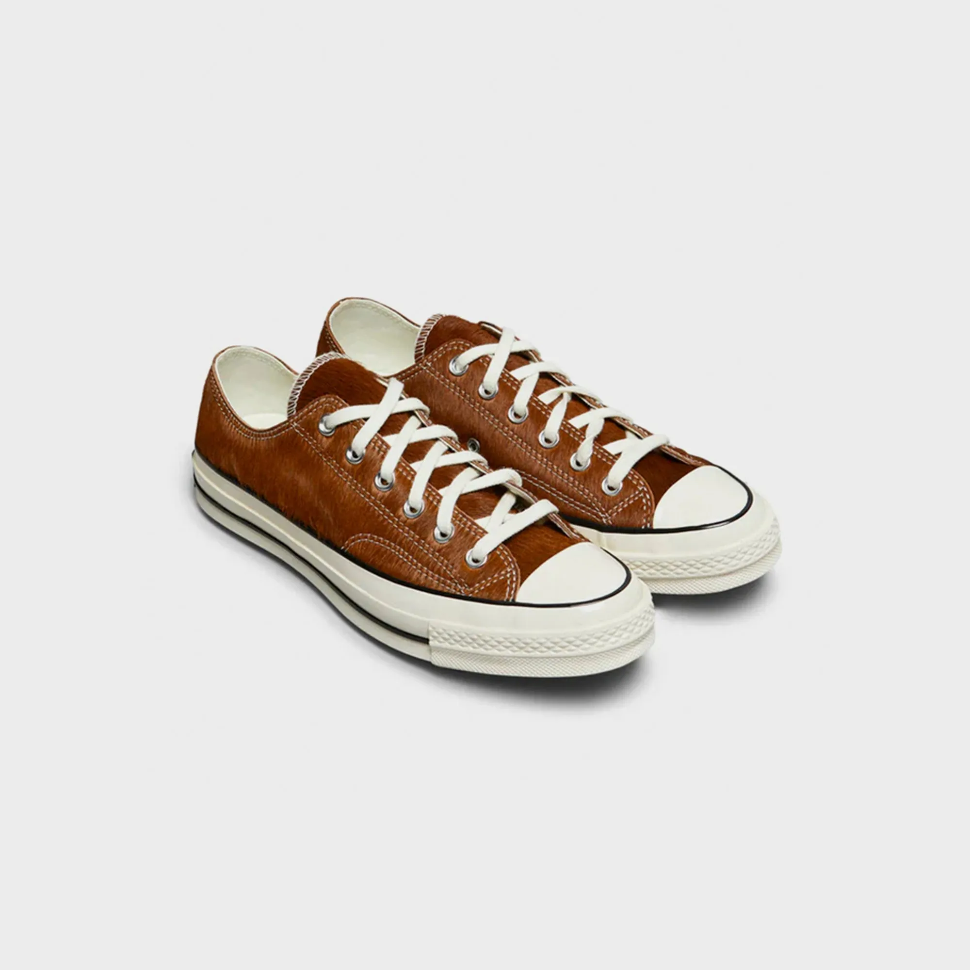 Converse Chuck 70  Pony Hair Brown / Egret WaterproofMembrane Toe Insert