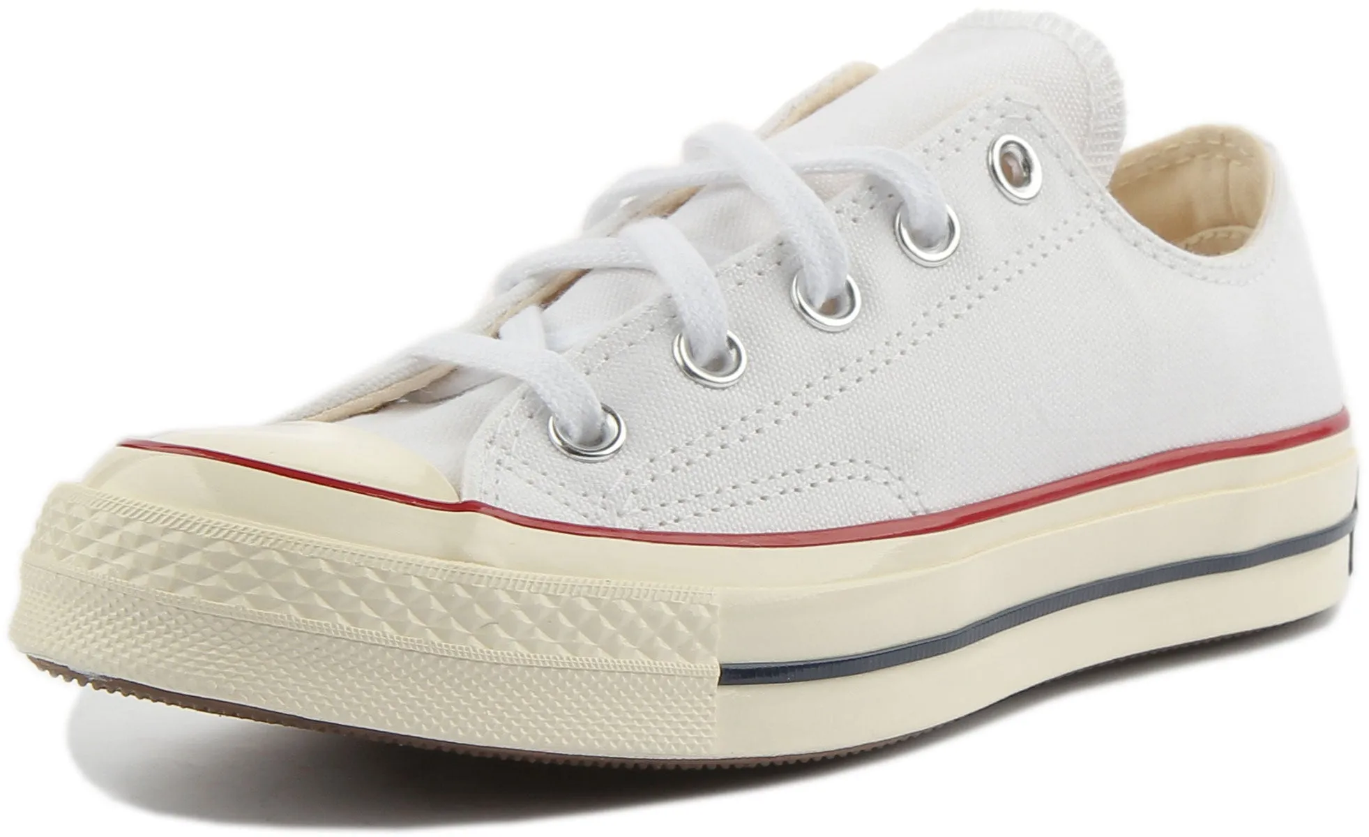 Chaussures basses Converse Chuck 70s 162065 en blanc