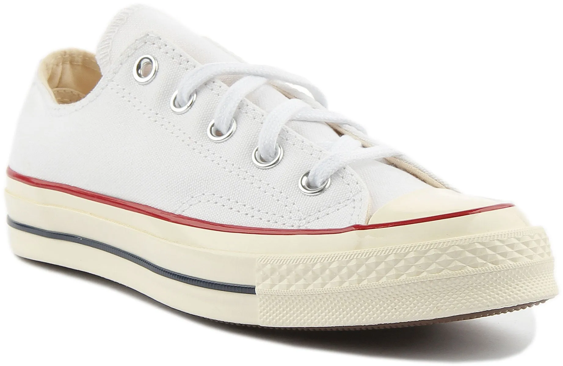 Chaussures basses Converse Chuck 70s 162065 en blanc