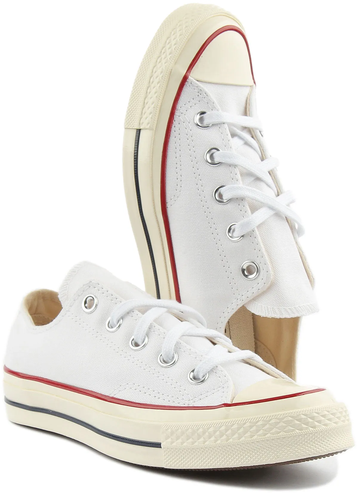 Chaussures basses Converse Chuck 70s 162065 en blanc