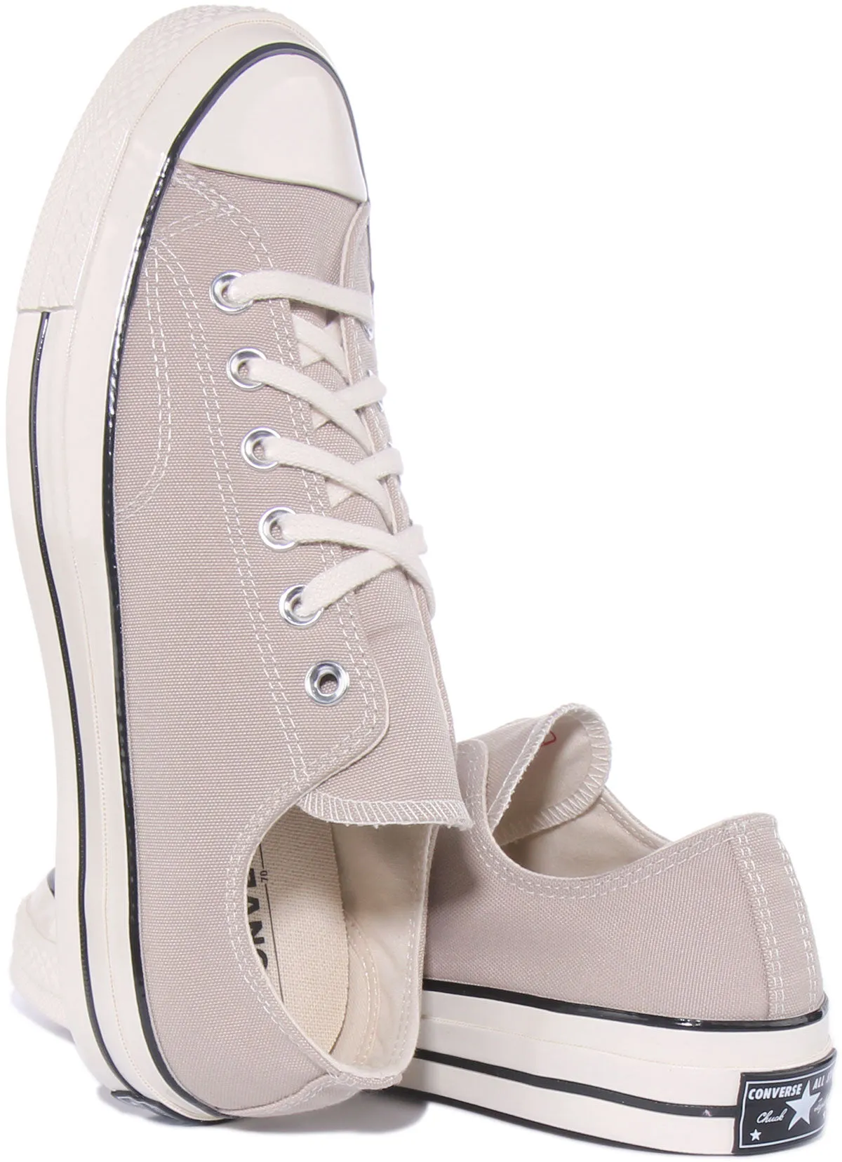 Chaussures Converse Chuck 70s 172680C en couleur Stone