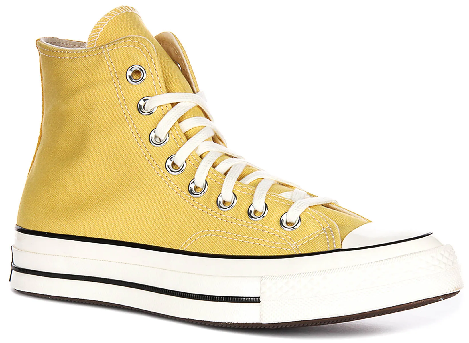 Converse Chuck 70s A10526C Hautes en Jaune Chaussures Converse