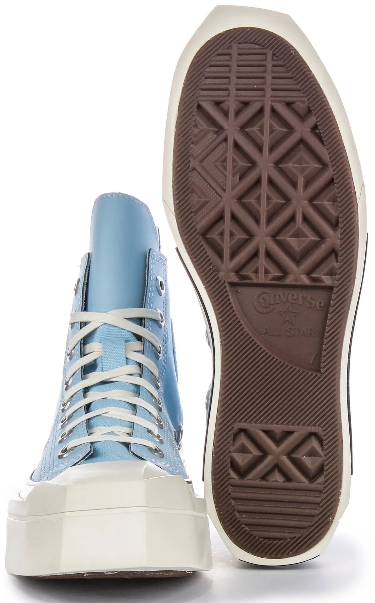 Converse Chuck 70 De Luxe A07566C en Chaussures Bleu Ciel Converse