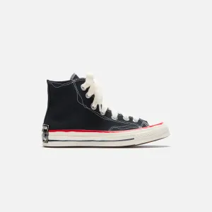 Converse Chuck Taylor All Star '70 High - Sketch Black / White / Red Comfortable Repairing Toe Cap Padding