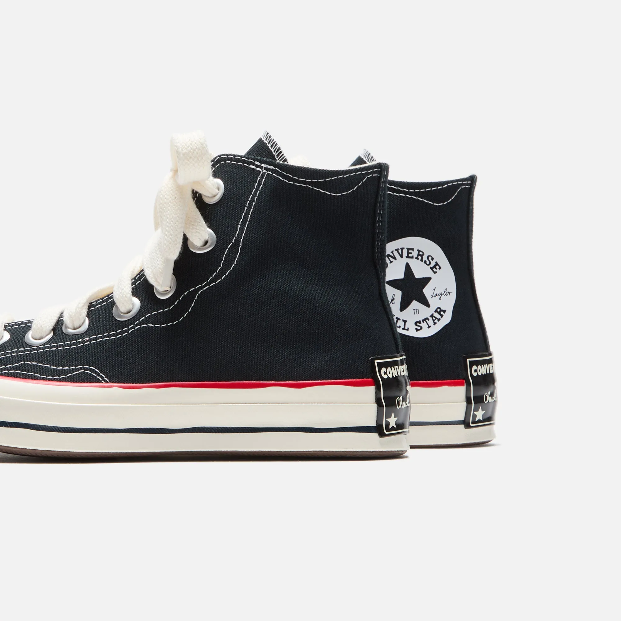 Converse Chuck Taylor All Star '70 High - Sketch Black / White / Red Black Friday Offer