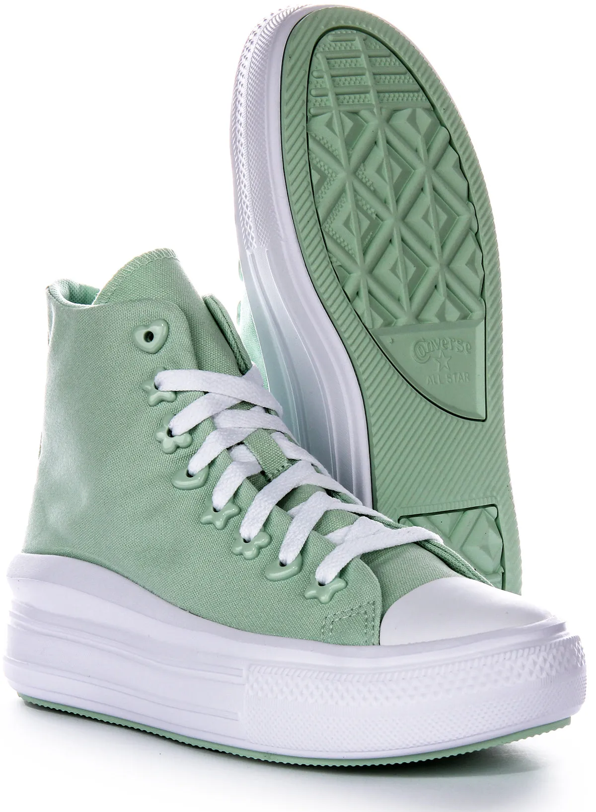 Converse Chuck Taylor All Star Move A08100C En Chaussures Menthe Converse