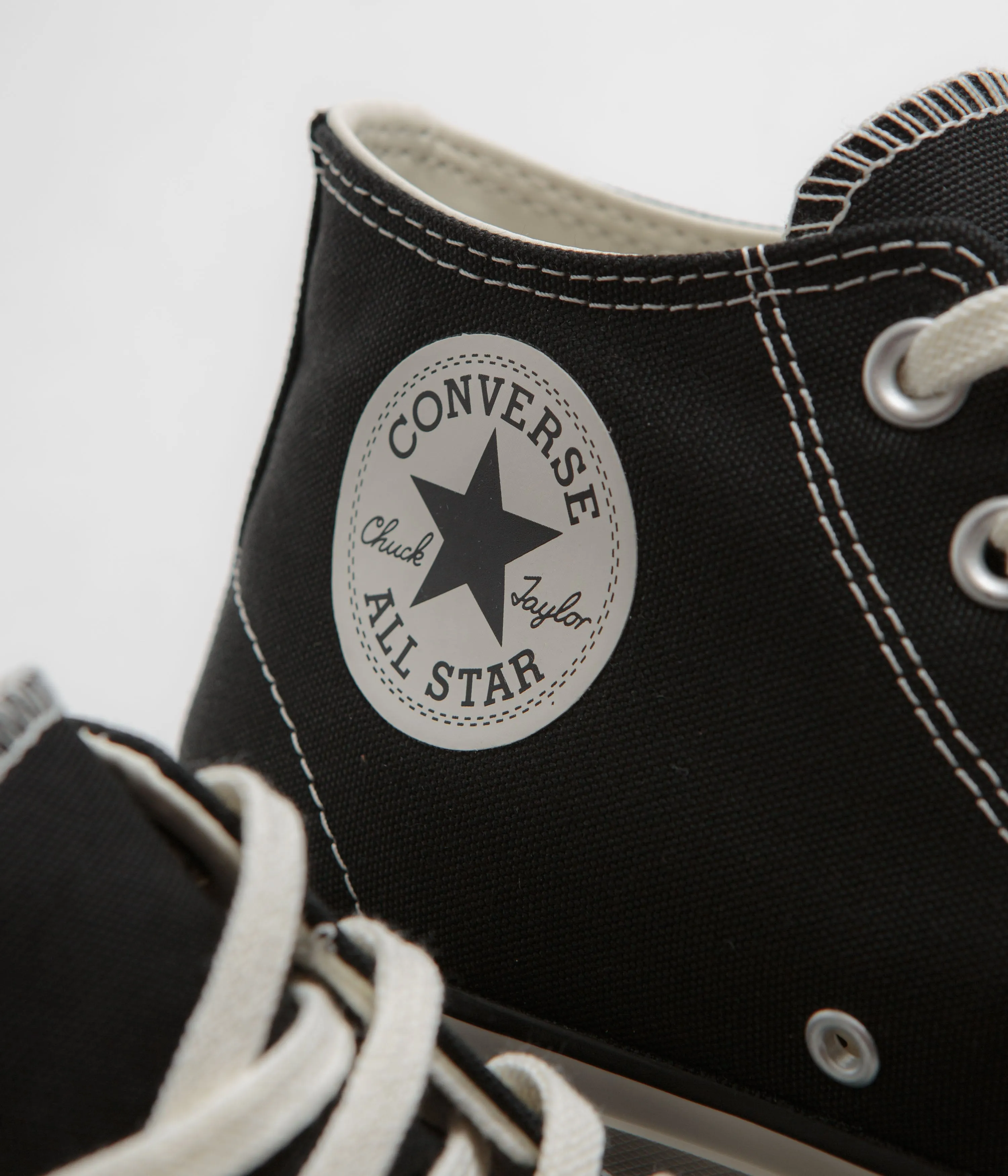 Chaussures Converse Cons CTAS Pro Mid Cut Off - Noir / Noir / Aigrette
