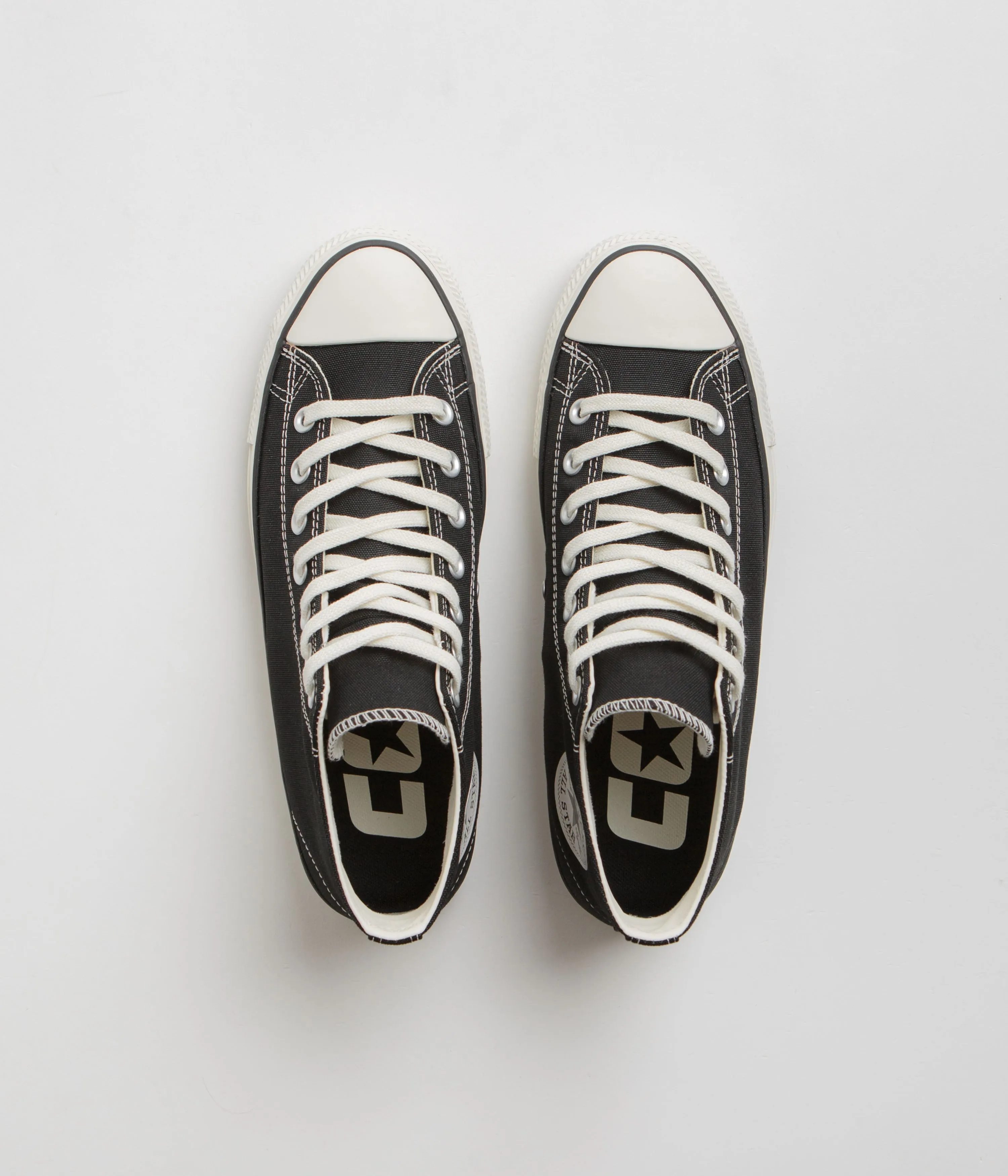 Chaussures Converse Cons CTAS Pro Mid Cut Off - Noir / Noir / Aigrette