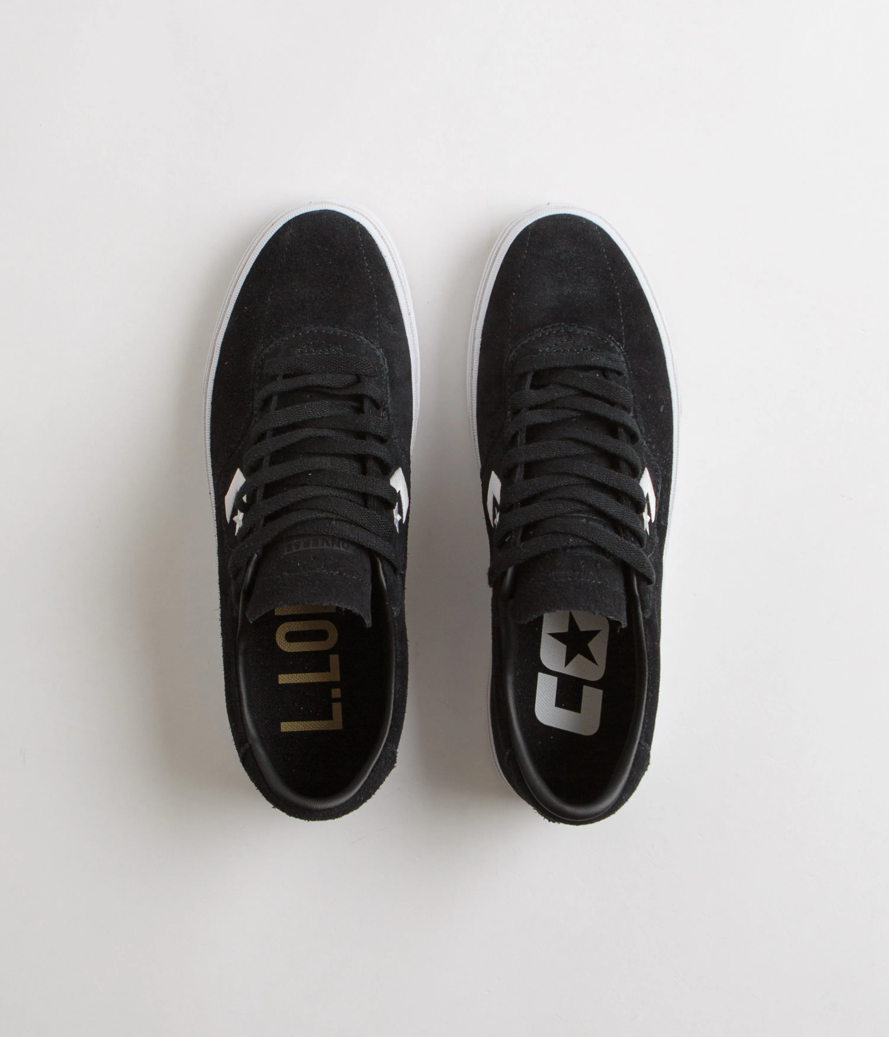 Chaussures Converse Cons Louie Lopez Pro Ox - Noir / Noir / Blanc