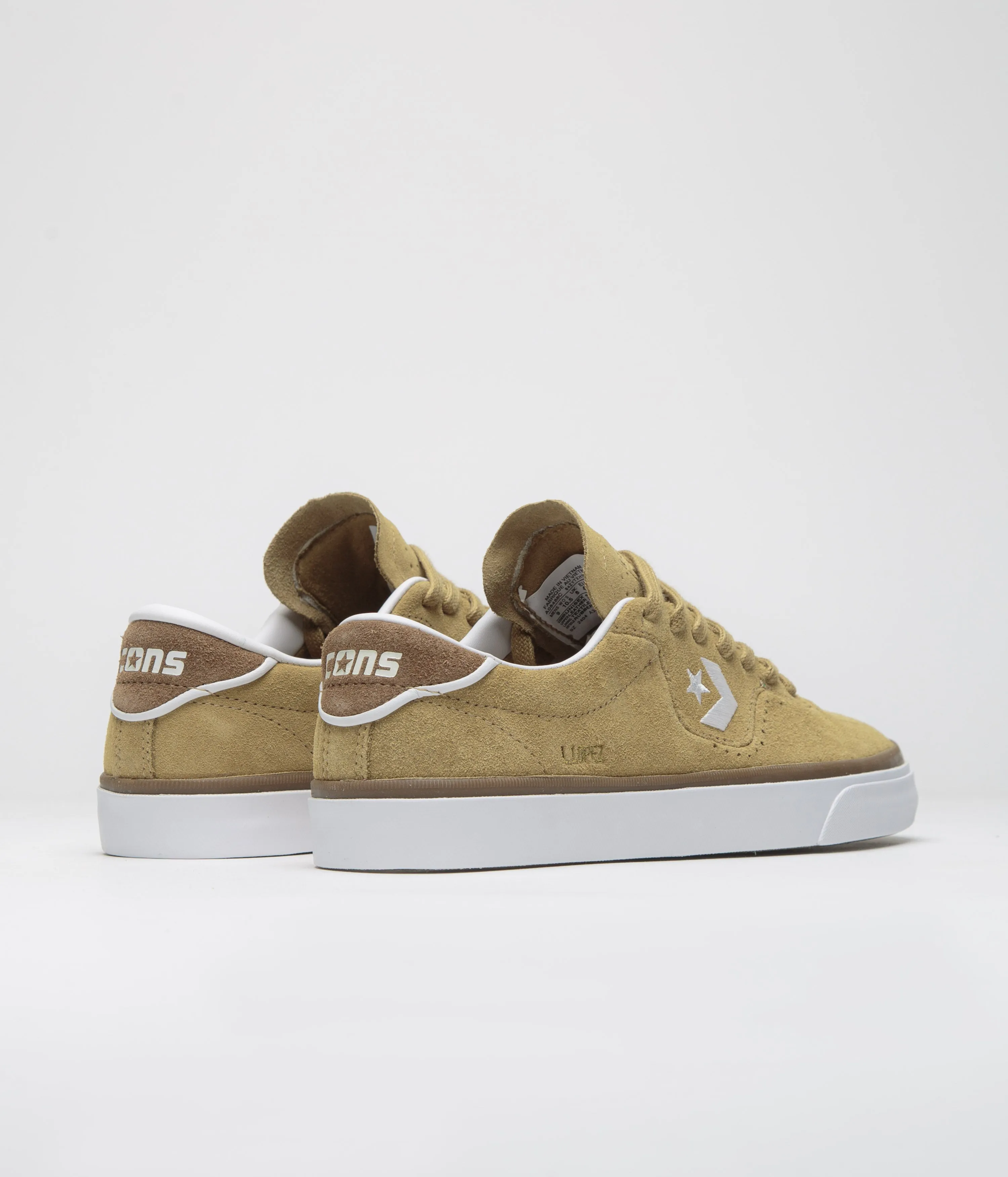 Chaussures Converse Cons Louie Lopez Pro Ox - Toadstool Tan / Dark Whiskey