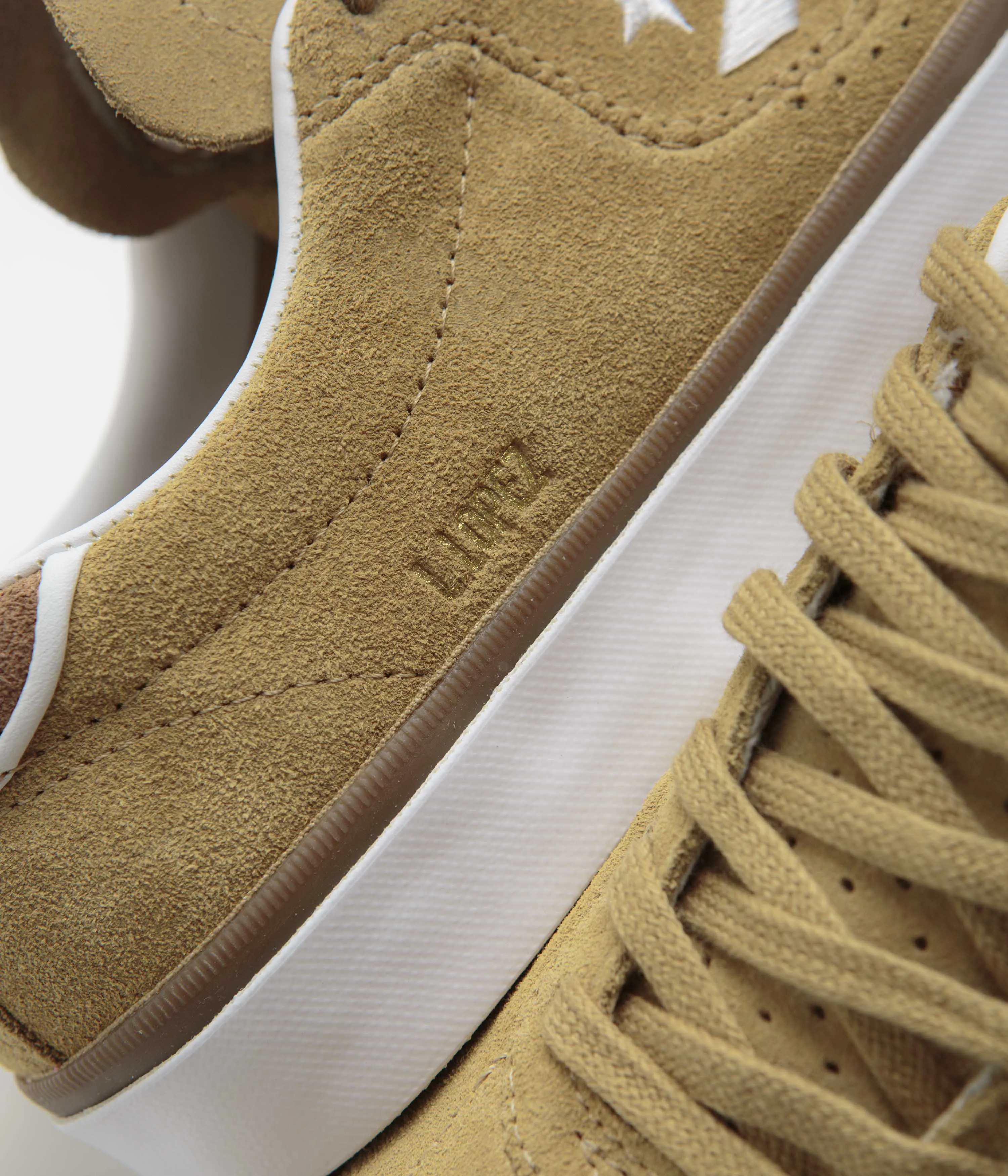 Chaussures Converse Cons Louie Lopez Pro Ox - Toadstool Tan / Dark Whiskey