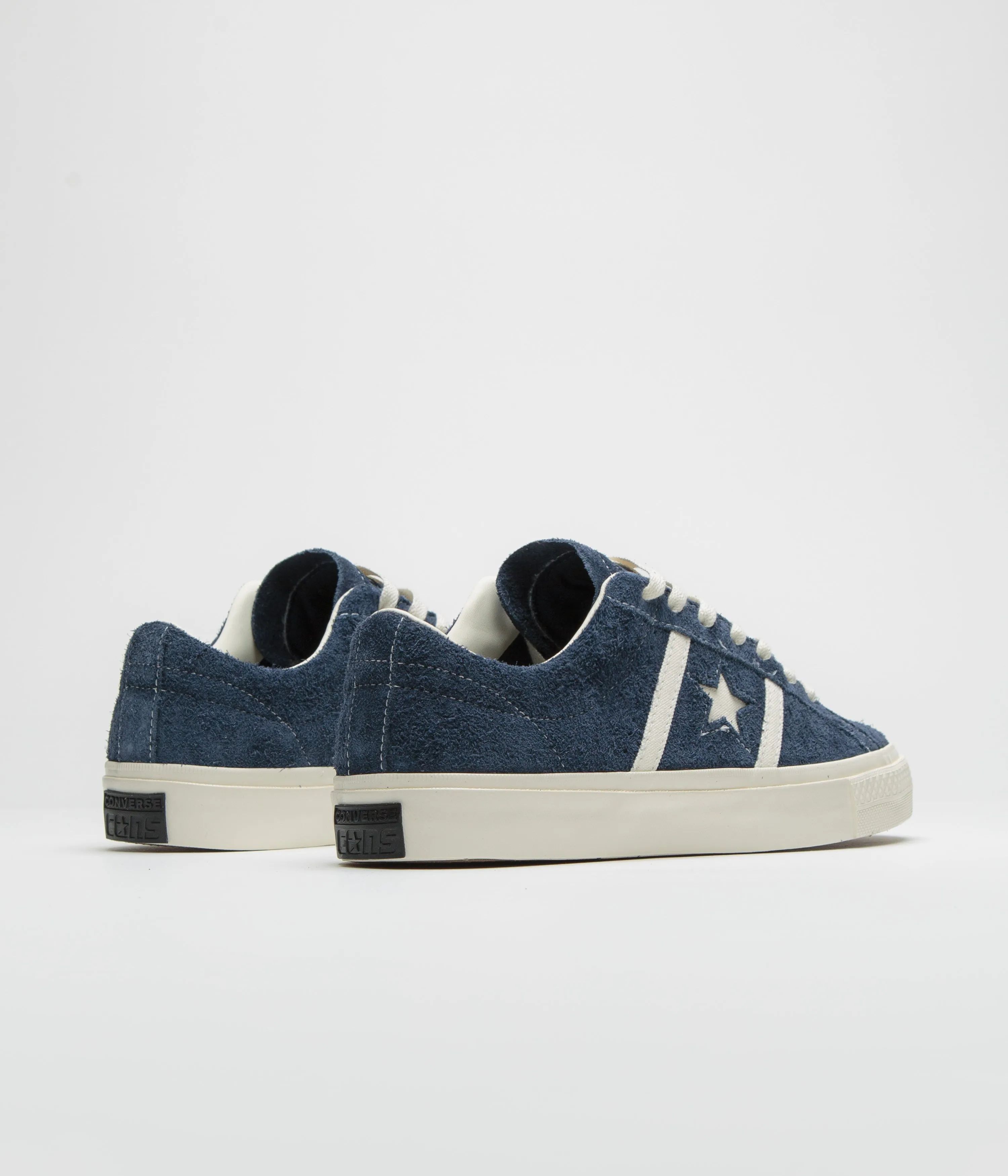 Chaussures Converse Cons One Star Academy Pro en daim - Marine / Aigrette / Aigrette Chaussures Converse