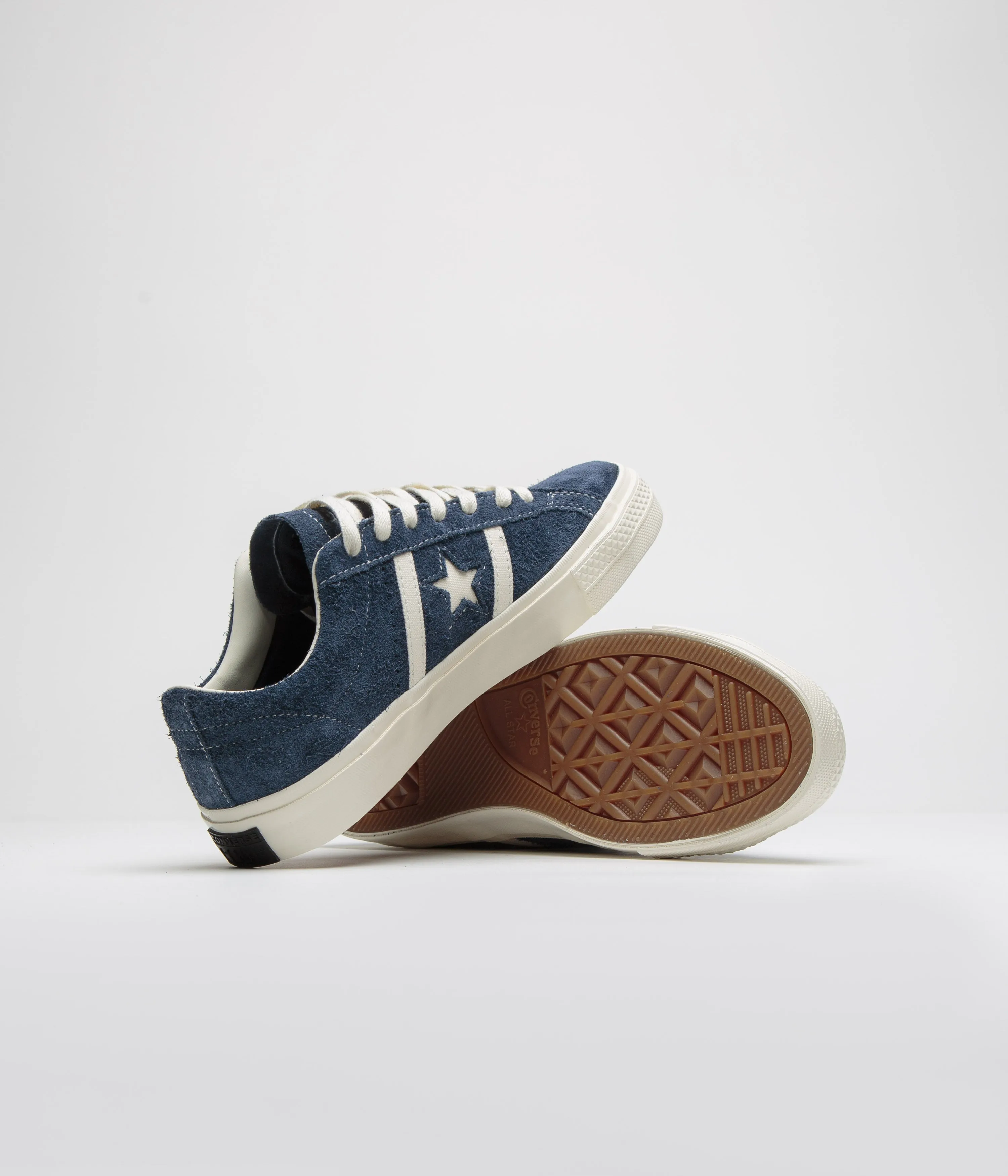 Chaussures Converse Cons One Star Academy Pro en daim - Marine / Aigrette / Aigrette Chaussures Converse