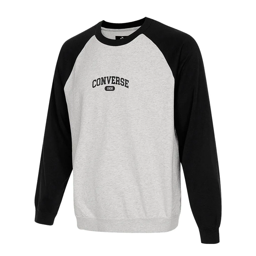 Converse - Sweat à capuche rétro Chuck Raglan pour homme (10027641 A03)