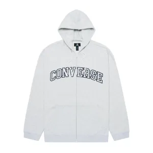 Converse - Veste à capuche rétro pour homme à fermeture éclair complète (10027083 A04)