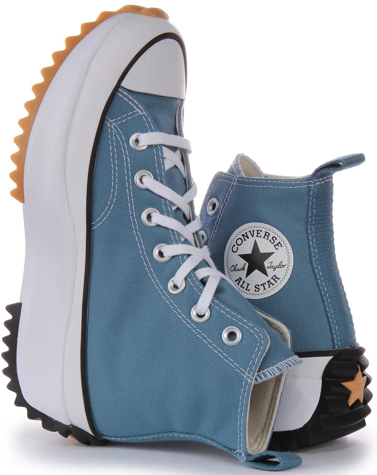 Chaussures Converse Run Star Hike Hi A04691C en couleur sarcelle