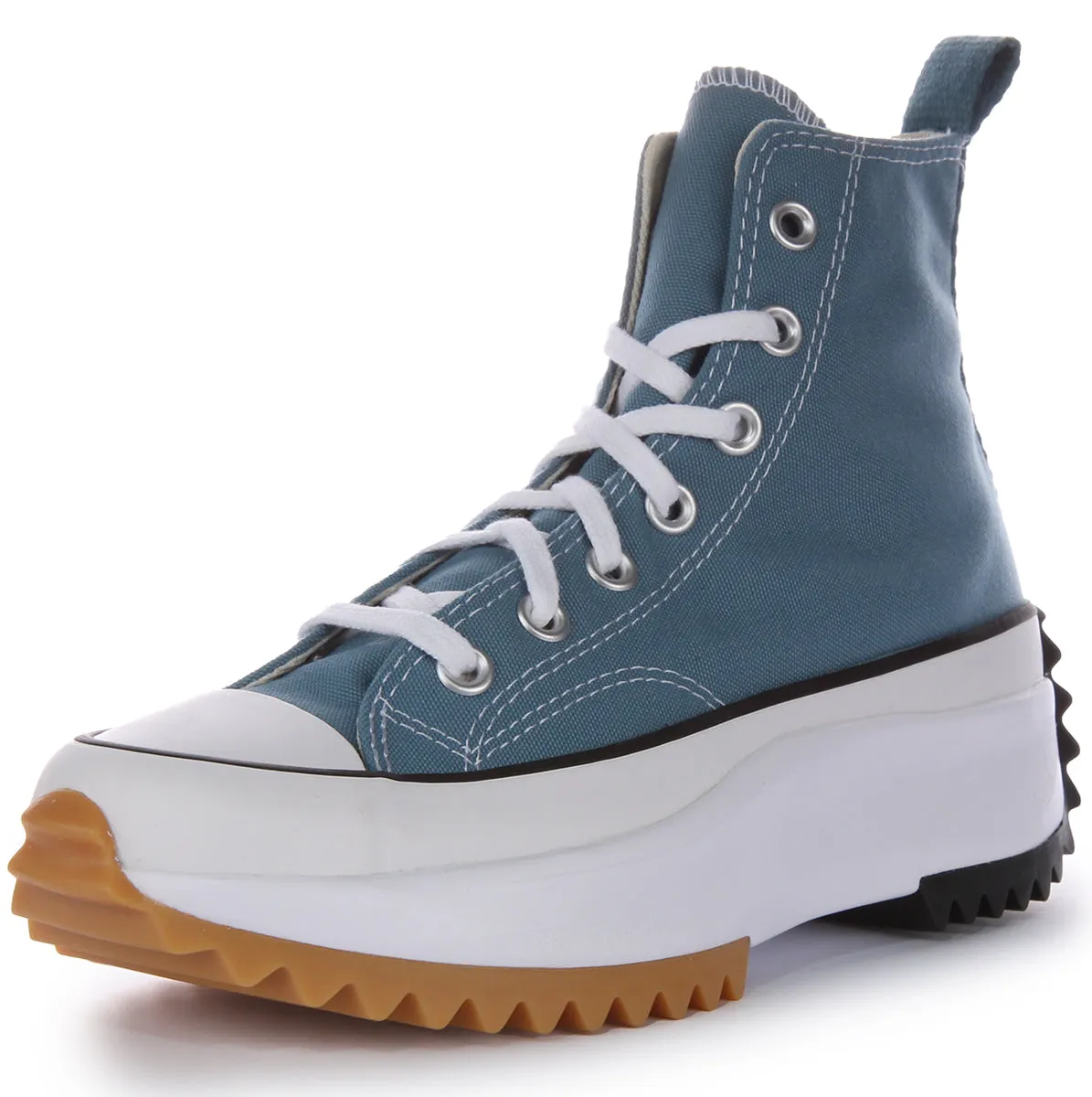 Chaussures Converse Run Star Hike Hi A04691C en couleur sarcelle