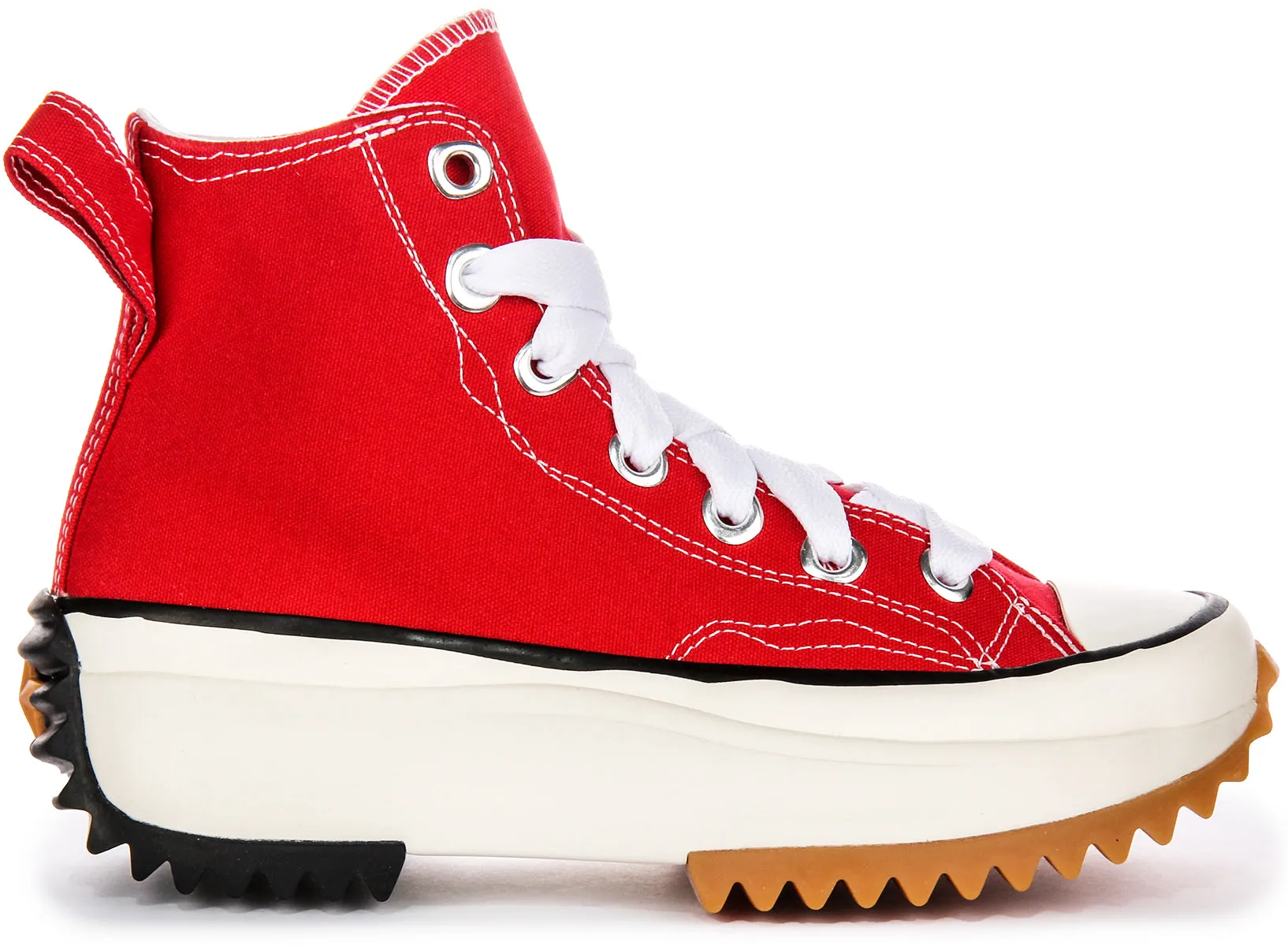 Converse Run Star Hike Sketch A10421C En Chaussures Rouge et Blanc Converse
