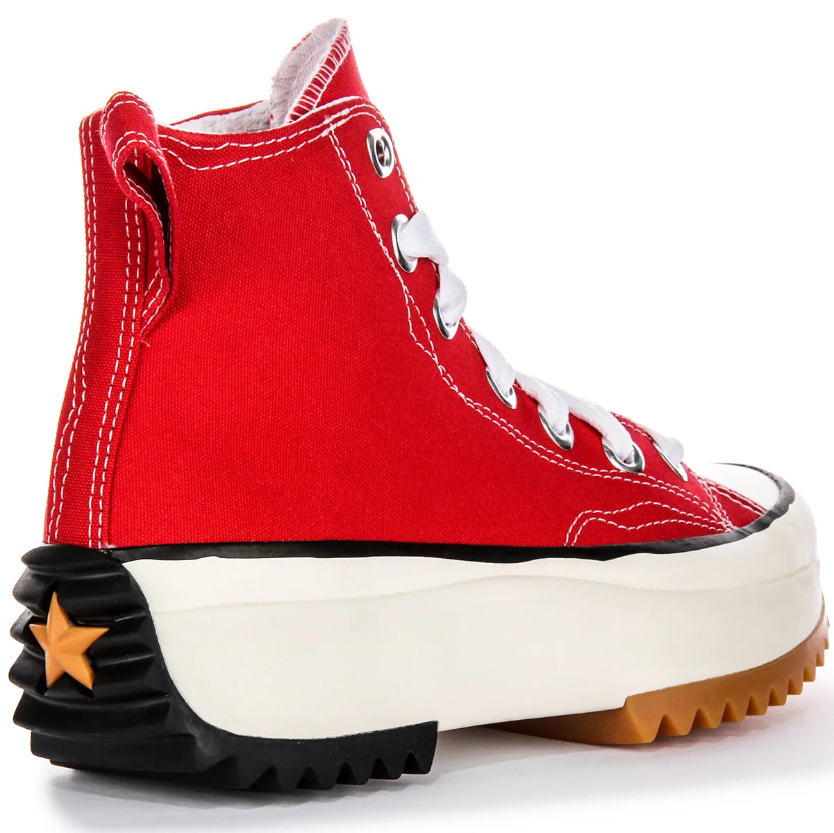 Converse Run Star Hike Sketch A10421C En Chaussures Rouge et Blanc Converse