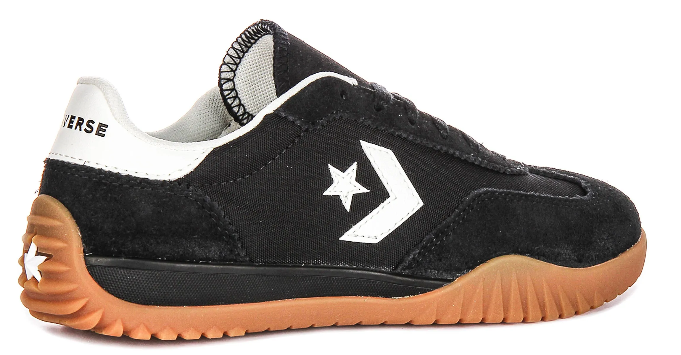 Chaussures Converse Run Star Trainer A08263C en Noir et Blanc