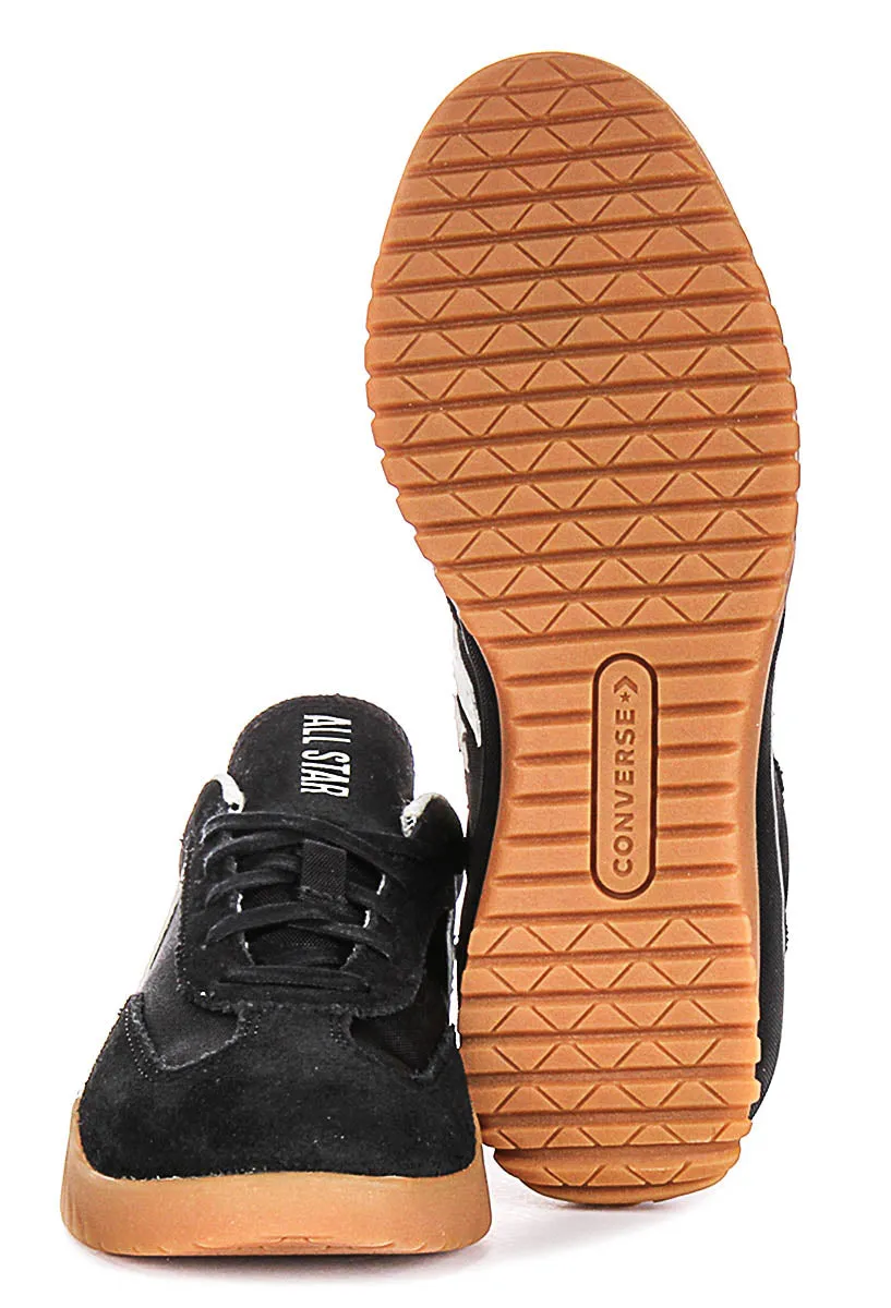 Chaussures Converse Run Star Trainer A08263C en Noir et Blanc