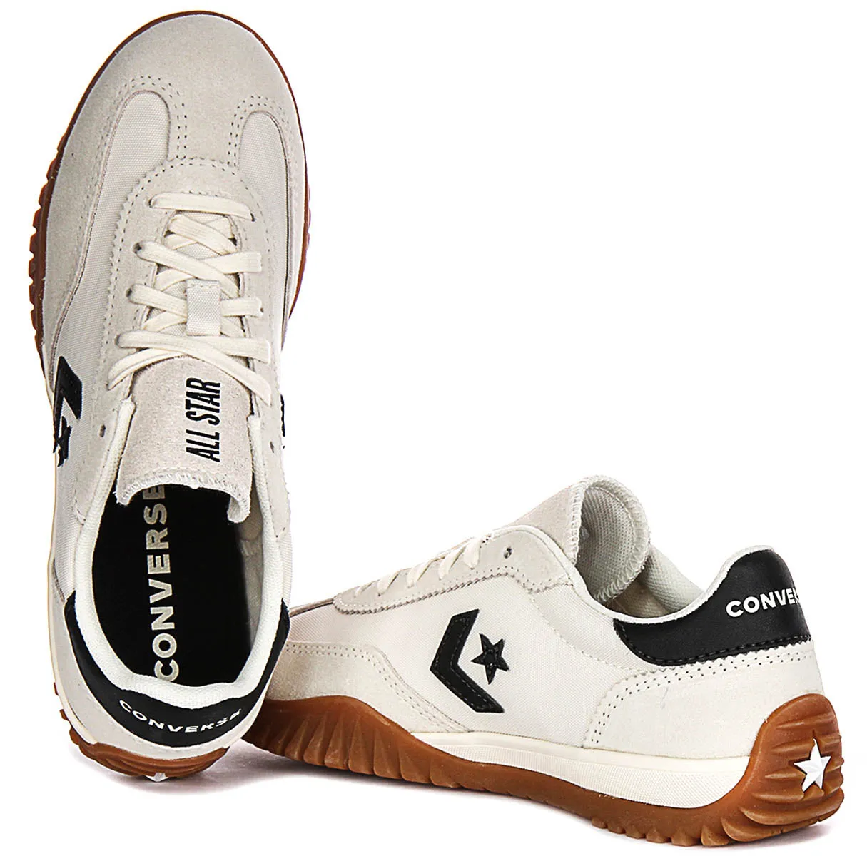 Chaussures Converse Run Star Trainers A08262C en Blanc et Noir