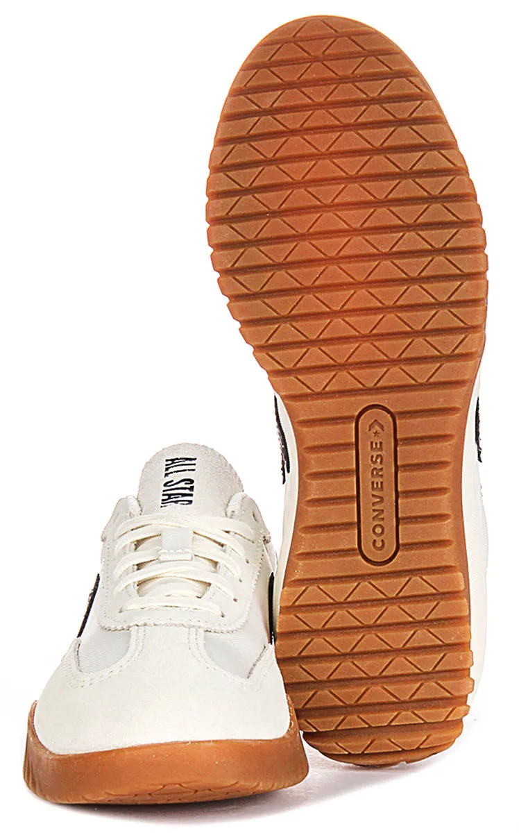 Chaussures Converse Run Star Trainers A08262C en Blanc et Noir