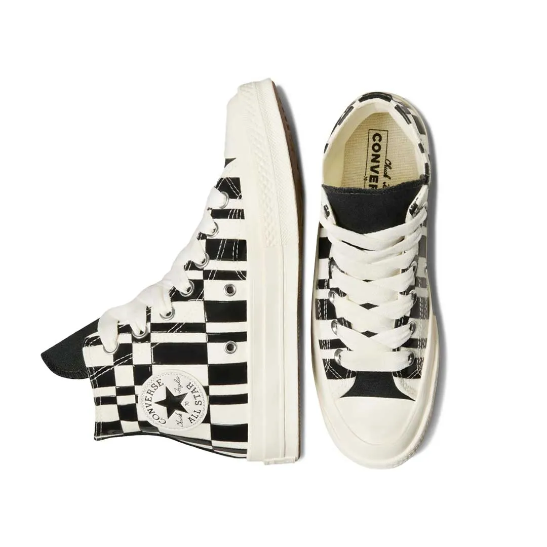 Converse - Chaussures montantes à damier unisexes Chuck 70 (A08764C)