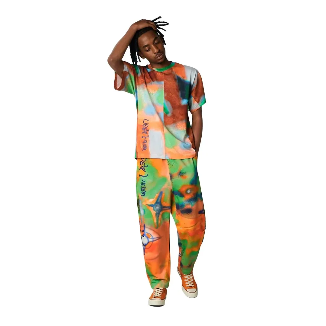Converse - Pantalon large en polaire unisexe Converse Shapes x Come Tees (10024251 A01)