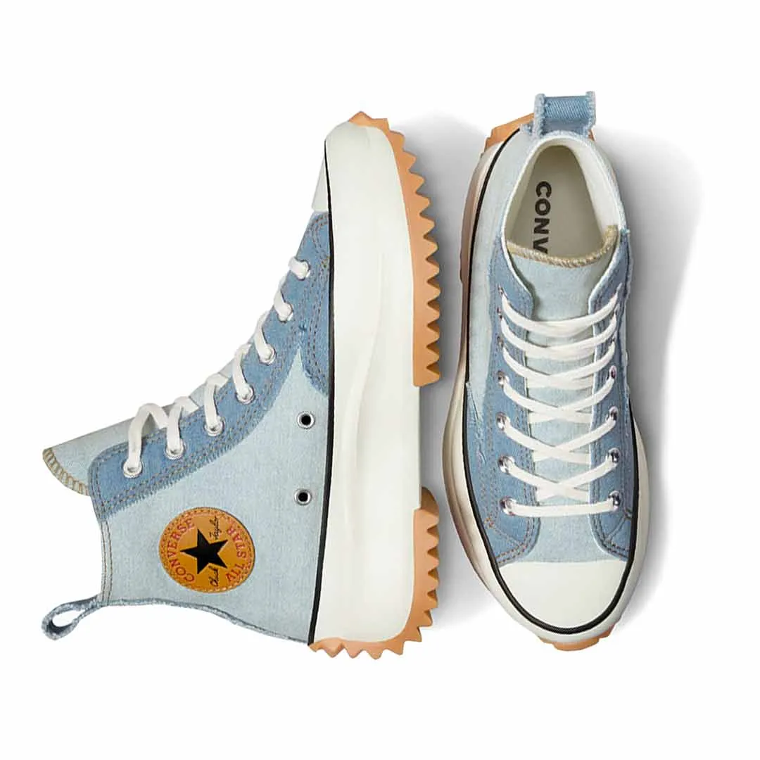Converse - Chaussures montantes unisexes Run Star Hike en denim (A12043C)