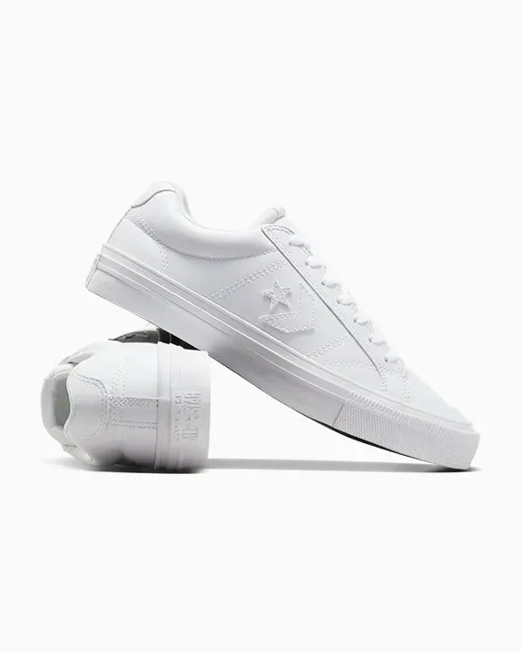 CONVERSE UNISEX SPORT FAUSSE PEAU TRIPLE BLANC CHAUSSURES DÉTENTE Shoes_Mens-Converse