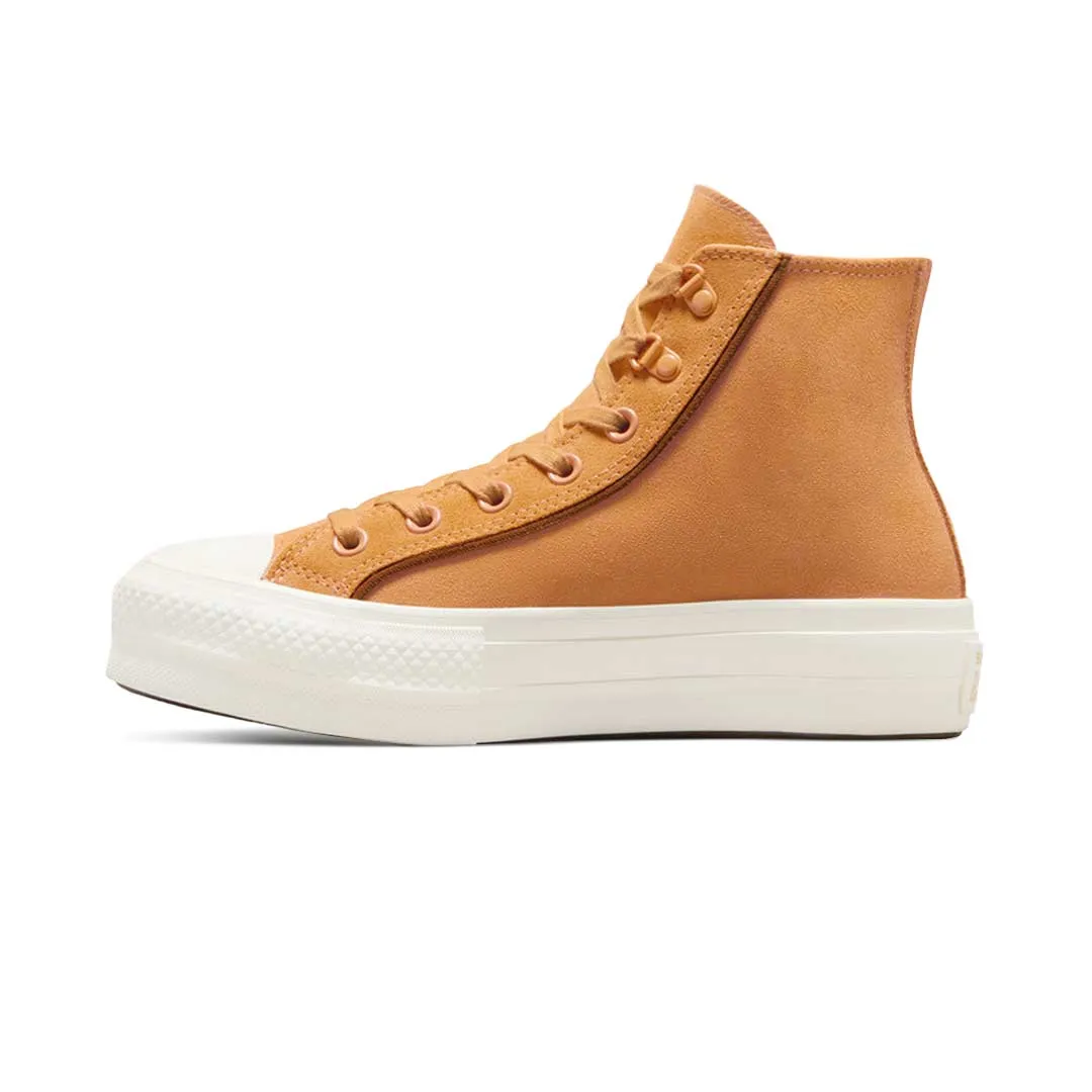 Converse - Chaussures montantes à plateforme Chuck Taylor All Star pour femme (A05419C)