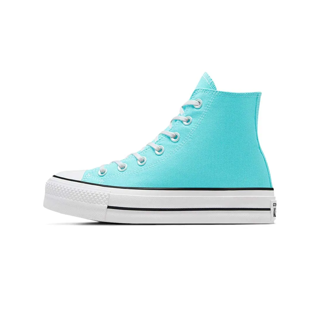 Converse - Chaussures montantes à plateforme Chuck Taylor All Star pour femme (A07570C)