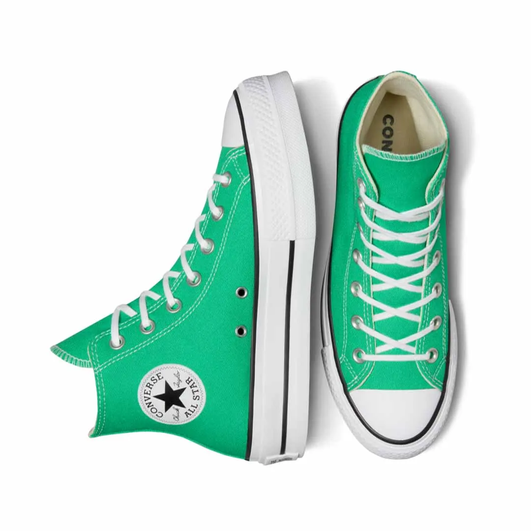 Converse - Chaussures montantes à plateforme Chuck Taylor All Star pour femme (A09393C)