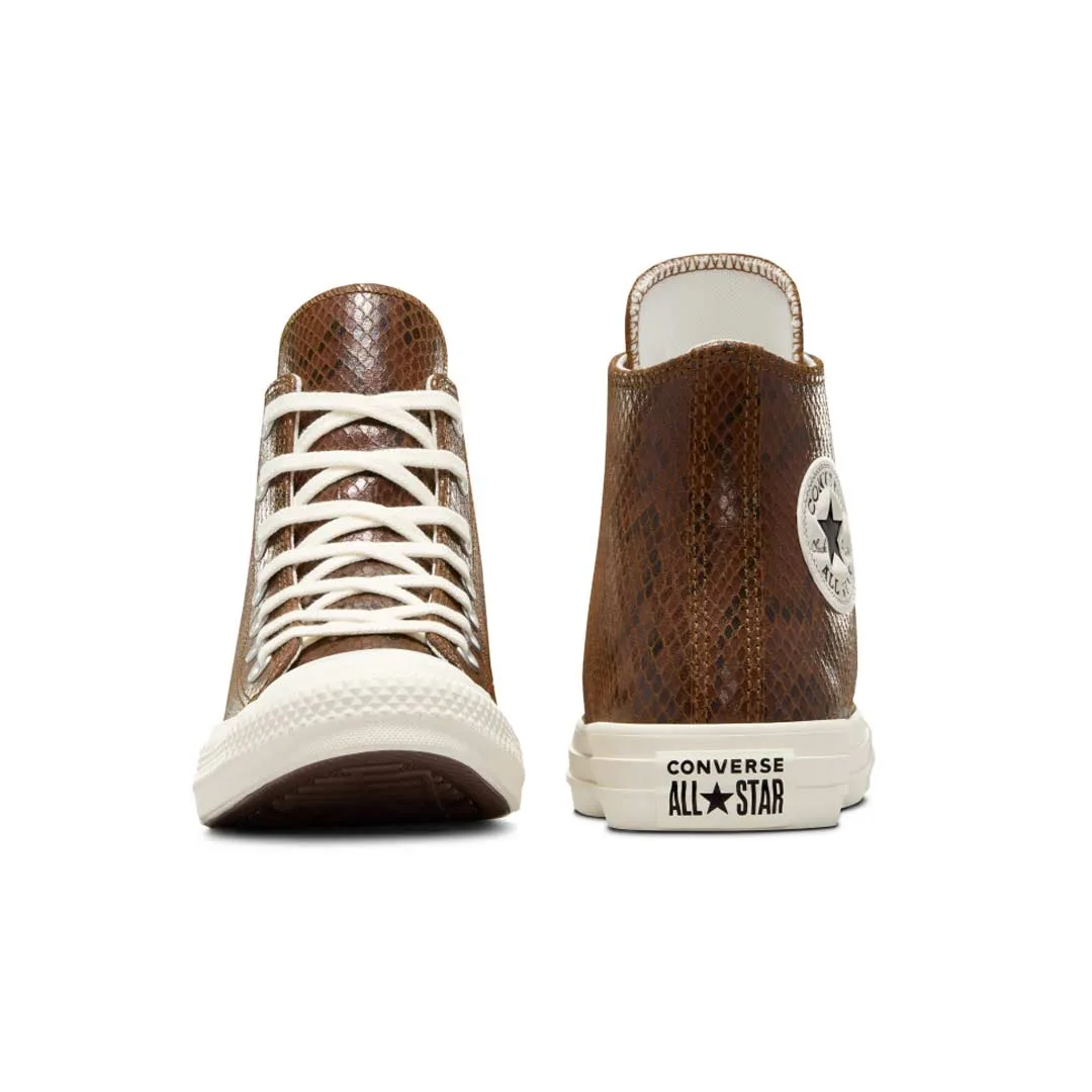 Converse - Chaussures montantes à motifs serpent pour femmes Chuck Taylor All Star (A13393C)