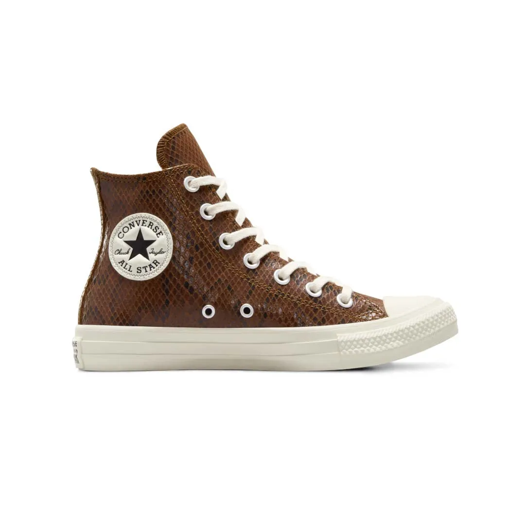 Converse - Chaussures montantes à motifs serpent pour femmes Chuck Taylor All Star (A13393C)