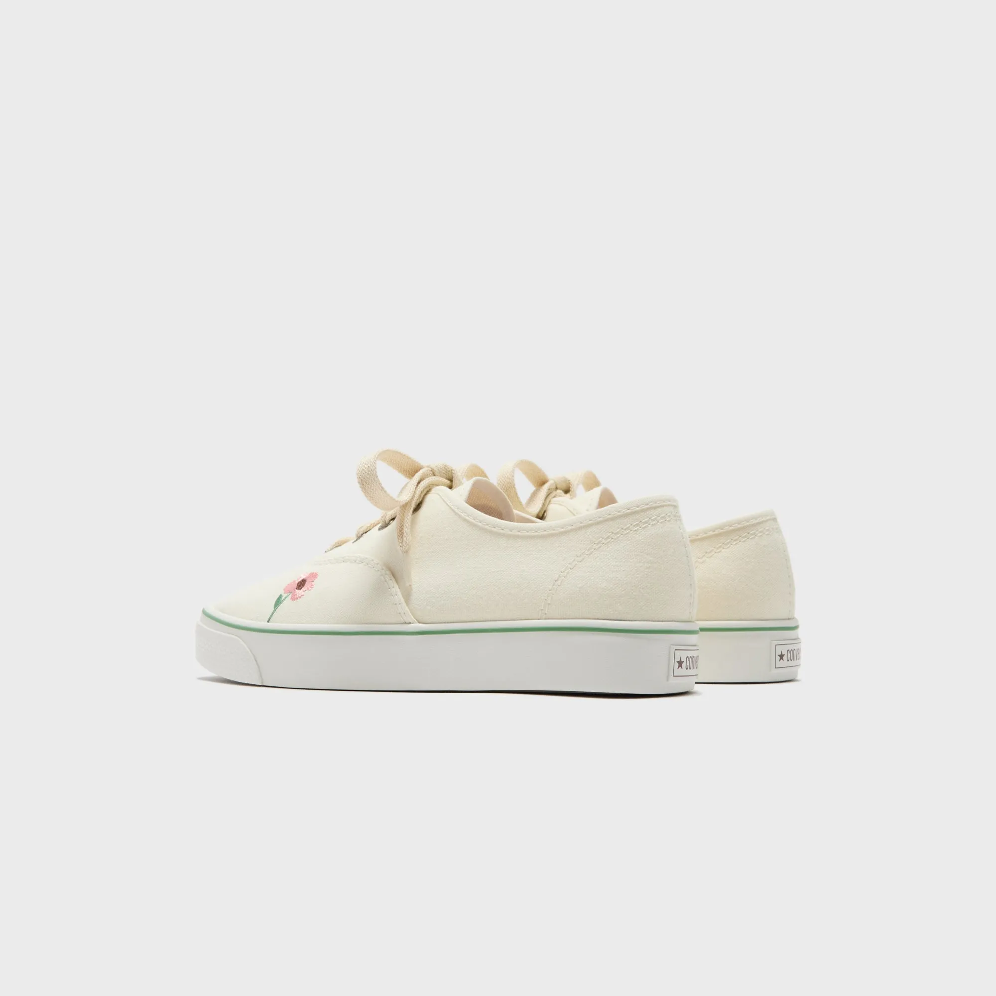 Comfortable Toe Cap Pad Traction Soles Converse X Tyler The Creator Naut-1 - Cannoli Cream / Stone Green