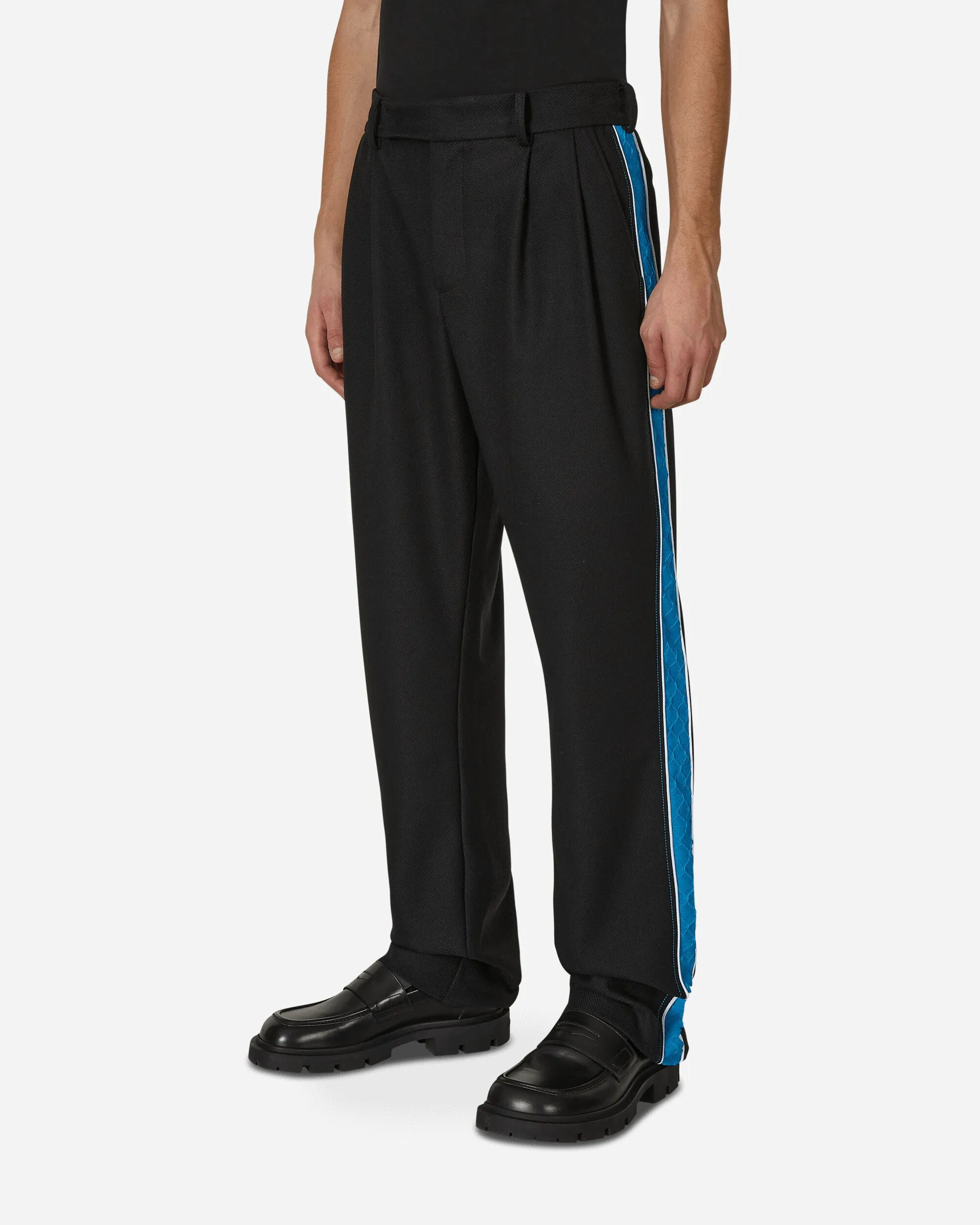 Priya Trousers Black Buttoned Cuff Comfortable Sets